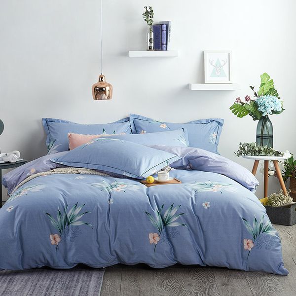 

summer quilt duvet bedclothes 100% egyptian cotton outer cover king  full twin size soft comforter bedding sets