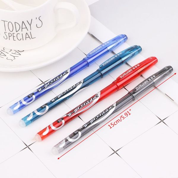 

12pcs 0.5mm erasable pen red blue black refill gel ink pens set school office supplies stationery student kids gift