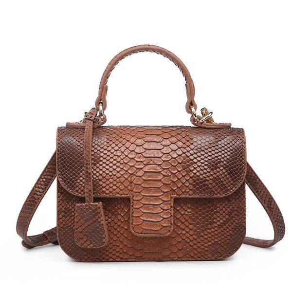 

snake pattern leather handbag ostrich leather bags women tote clutch bag party for fashion girl