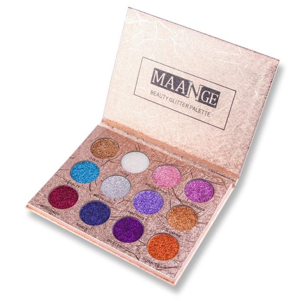 

18 colors fashion eye shadow palette pink glitter makeup shimmer eyeshadow cosmetic kit shimmer eyeshadow pallete
