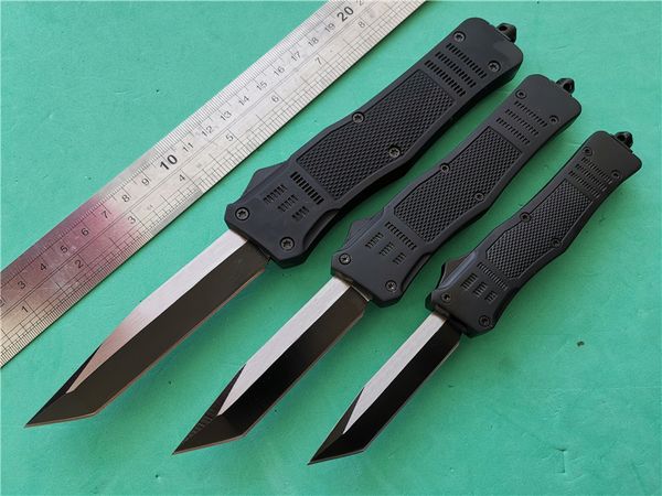 

3 sizes A161 D/A auto knife 440C steel Two-tone Zinc aluminum Handle EDC survival Tactical Rescue Knife 616 cutting tool