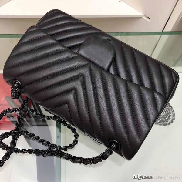 

classic fashion designer women handbags purse chain cross body bags small shoulder bag genuine leather messenger black tote bag