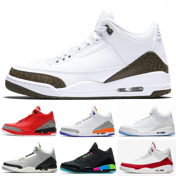 

white black cement infrared 23 wolf grey kids basketball shoes sneakers for men jumpman 3 3s good quality version