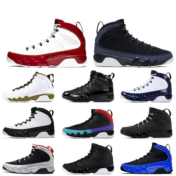 

2020 jumpman 9 9s mens basketball shoes racer blue dream do it unc space jam oregon ducks statue mens trainers sneakers size 13, White;red
