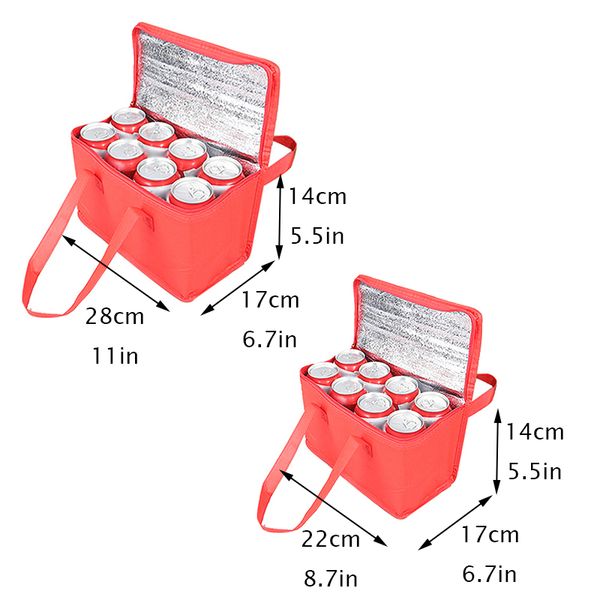 

складный пикник cooler сумка для бутылки еда свежего хранения термоизоляции портативных сумок термосумки водонепроницаемого сгущает напиток