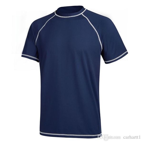 

mens designer casual t shirt loose sunscreen short sleeve crew neck fashion outdoor sports swimwear, White;black