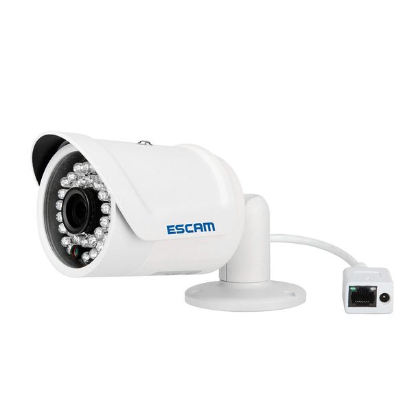 

escam fighter qd320 h.264 dual-stream encoding ir 720p waterproof ip camera