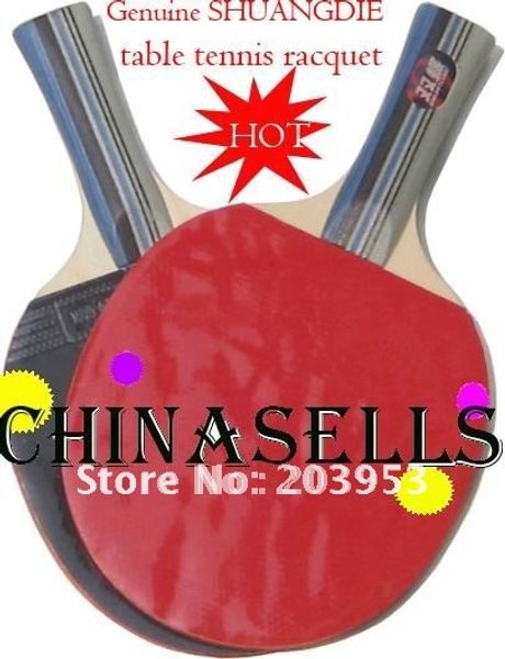 

genuine shuanfdie table tennis racket table tennis racquet & ball& cover t.t. racket handshake