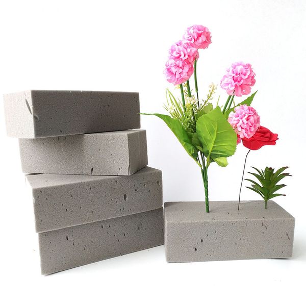 

1pcs artificial pot plants foam can't absorb water flower mud with wedding flower holder diy flower arrangement accessories