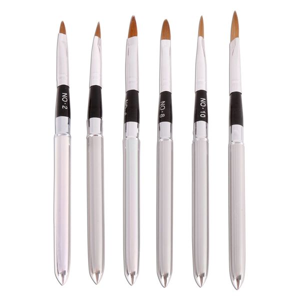 

new new set nail art tools painting drawing pens/elegant nail dotting pen for uv gel diy tools decorations 6 pcs/set d1