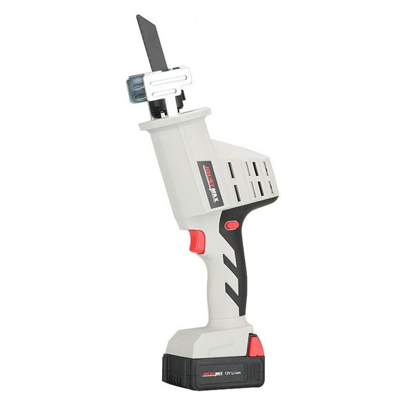 

21v lithium reciprocating saw household rechargeable electric knife saw multi-function cutting logging chainsaw+li-ion battery