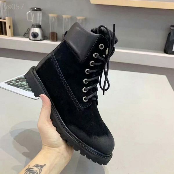 

martin boots female 2020 winter new wild high-end heel boots black british wind vintage women's boots original packaging