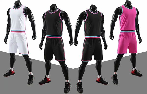 

custom shop basketball jerseys customized basketball apparel sets with shorts clothing uniforms kits sports design mens basketball a10-1, Blue;black