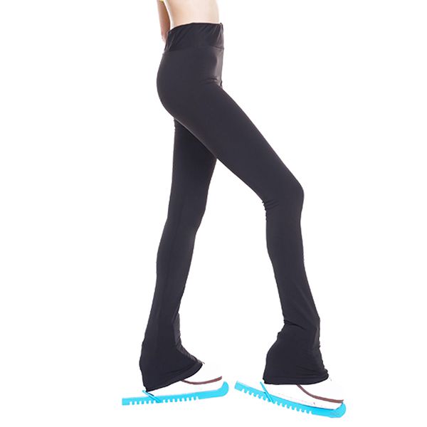 2020 Leggings di pattinaggio di figura su ghiaccio Skate Pantaloni in pile polare Allenamento di palestra Collant da pattinaggio Pantaloni da yoga sexy Leggings/Leggings di alta qualità