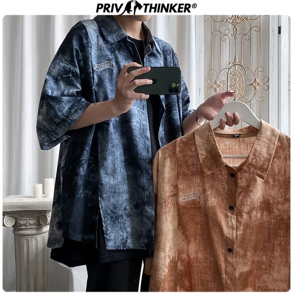 

men new summer tie-dye shirts 2020 men harajuku short sleeve streetwear hip hop clothes male fashions shirts, White;black