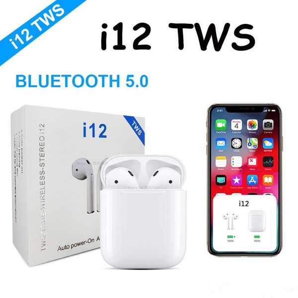 

I12 tw touch wirele earbud with pop up window v5 0 bluetooth headphone ture tereo earphone wirele head et earbud touch control