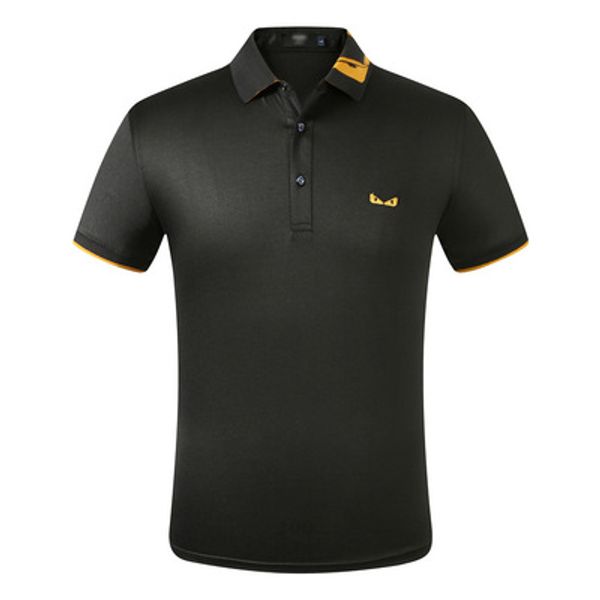 

дизайнерские мужские рубашки поло summer дорогих polos для мужчин soft футболка полосатых вышивок марка casual mens твердой одежда -3xl5, White;black