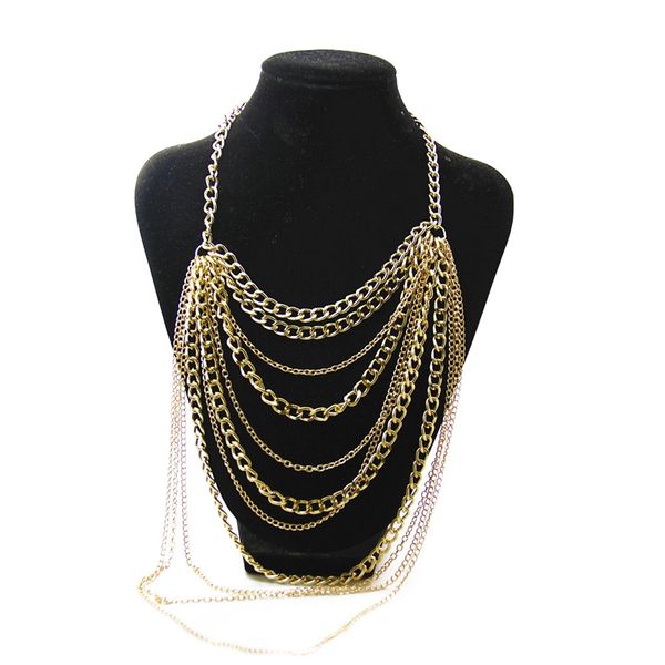 

new fashion women three tassels armband upper arm chain jewelry, Golden;silver