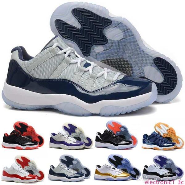 

new 11 xi low bred basketball shoes black red sports shoes concords basketball boots men athletics wholesale sneakers boots 36-47, Black;green