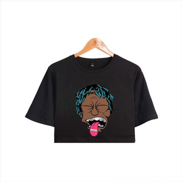 

fashion lil uzi vert commemorative suit short-sleeved navel underwear fashion lil uzi vert commemorative suit short-sleeved navel t-shirt t, White