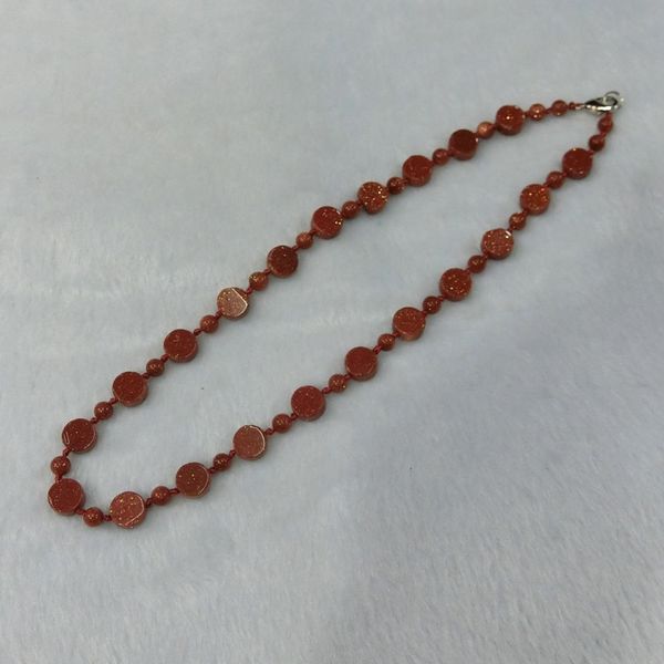 

3pcs natural stone quartz golden stone hand-woven bohemia choker torque energy treat round abacus beads necklace collar free, Silver