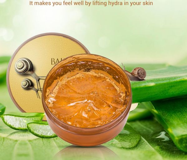

5pcs 300g snail serum aloe vera gel face cream skin care repair treatment blackhead remover scar removal moisturizing