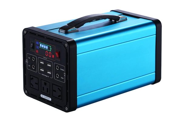 

multi function portable solar generator 300wh ups station emergency battery backup power