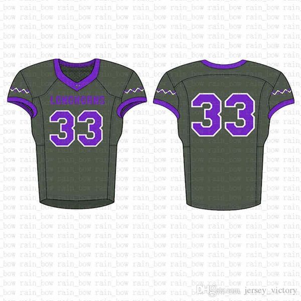 

2019 New Custom Football Jersey High quality Mens free shipping Embroidery Logos 100% Stitched top sale A6