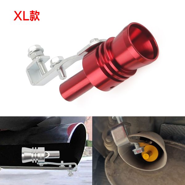 

exhaust fake turbo muffler blow off valve whistle pipe sound simulator whistle xl