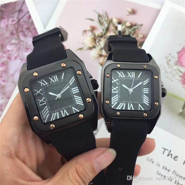 

оптовые мужчины женщины Роскошные часы Top Brand платье Повседневный часы кварцевые