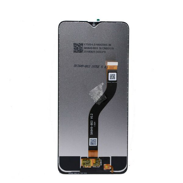 

for samsung galaxy a20s lcd panels a207 6.5 inch display screen assembly no frame replacement parts black