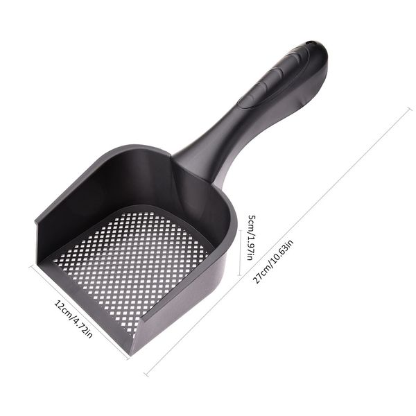 

indoor portable durable plastic practical cleaning cat pet litter scoop with shovel