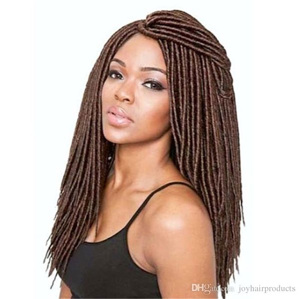 

беплана доавка faux locs кѬком воло ко блондинка ве воло пѬодђк 24 пѬди, Black