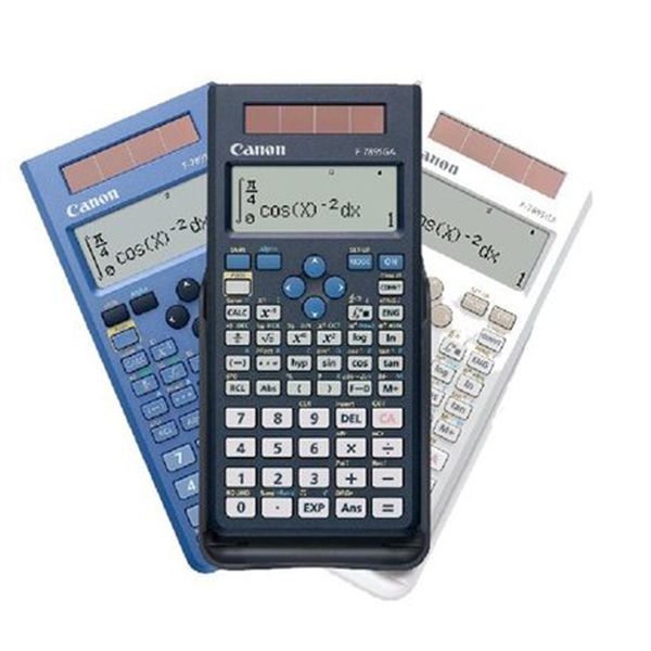 

Canon F-789SGA Student Exam with Scientific Function Calculator High School University Postgraduate Intermediate