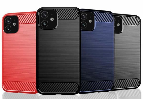 

for iphone 7 case carbon fiber brushed texture phone case for iphone 11 pro max xr xs max cover for 8 6 plus