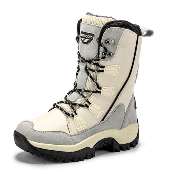 

women winter shoes warm high outdoor cotton sneaker shoes female non-slip waterproof platforms wear resistant bota feminina