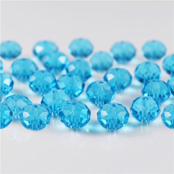 

4 6 8mm austria spacer rondelle crystal beads beads for needlework women diy accessories pearls loose facet glass beads