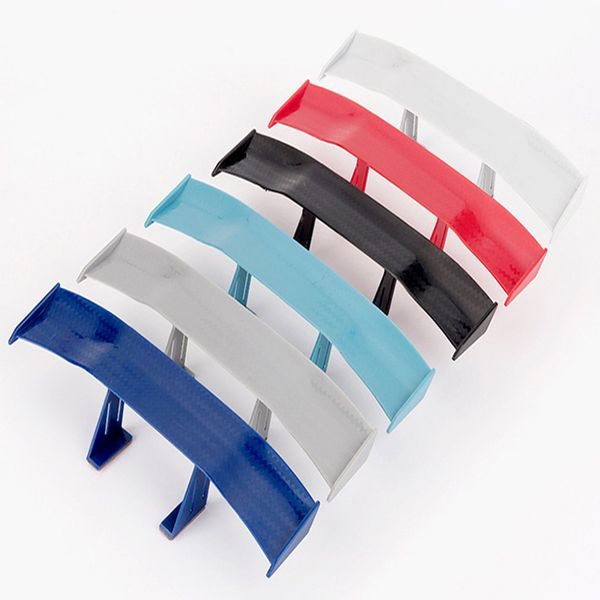

car-styling universal car tail wing carbon spoiler mini auto fiber decoration