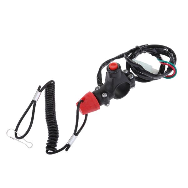 

kill switch lanyard tether pull cord 47cc 49cc quad atv dirt pit bike