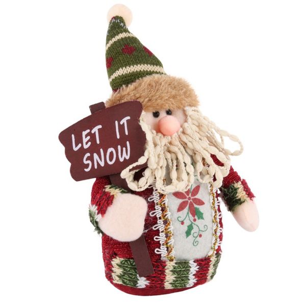 

chrismas tree decorations for home santa claus snowman christmas gifts ornaments supplies pendant xmas elk ornament