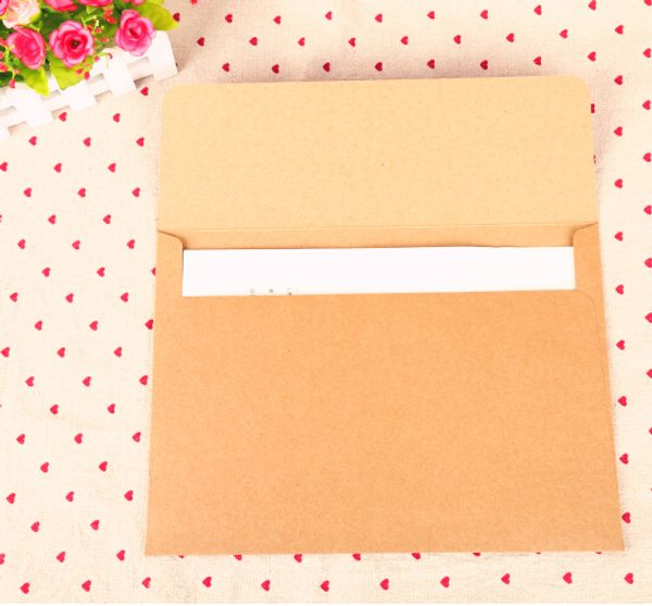 

20pcs 32*23cm brown kraft paper a4 envelope bag black white file holder large size envelope paper packing bags