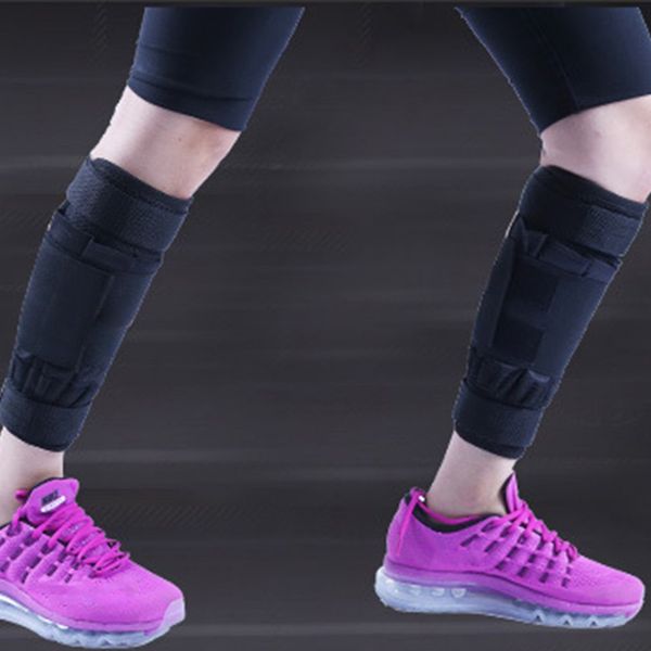 

adjustable arm/ankle legging training equipment weights sandbag 1-20kg weight training for boxing gym running, Black