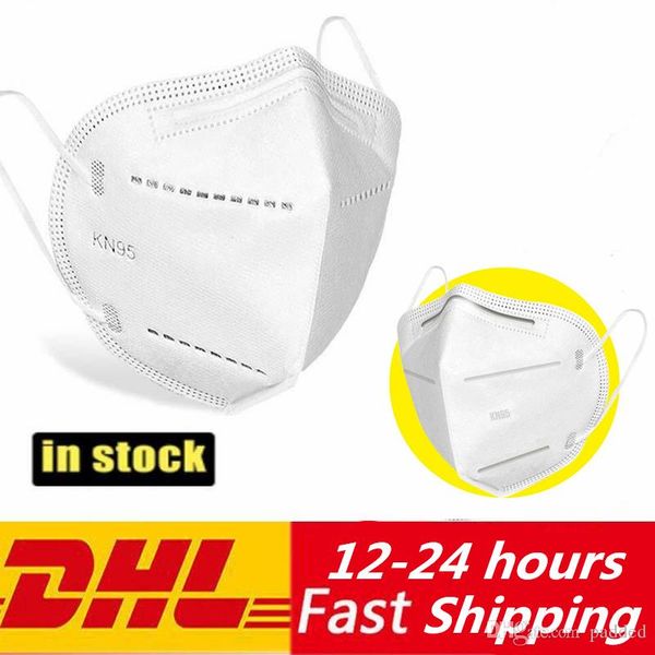 

100pcs kn95 dust masks masks non-woven masks anti-haze labor protection folding dust mask protective dustproof pm2.5 facemasks