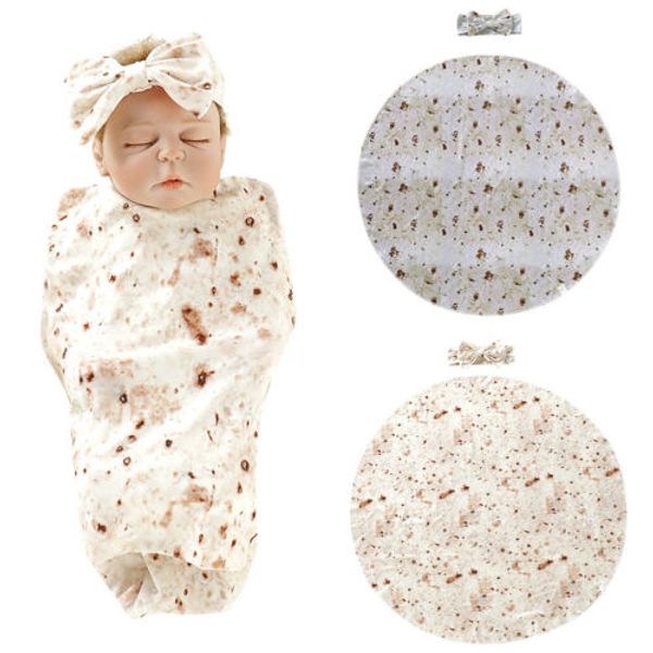 

emmababy brand toddler newborn kids baby cotton soft swaddle blanket wrap towel robe sleepwear 2019 summer soft fashion robes, Blue;red