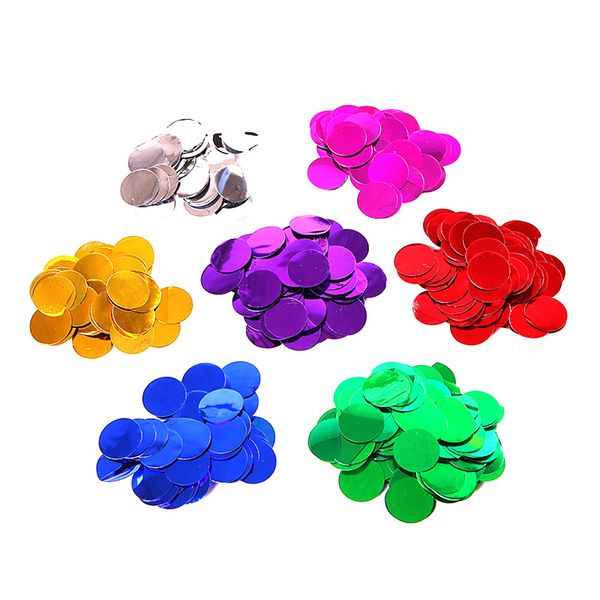 2020 10g Bag Metallic Rose Gold Mini Round Confetti Dots Filling