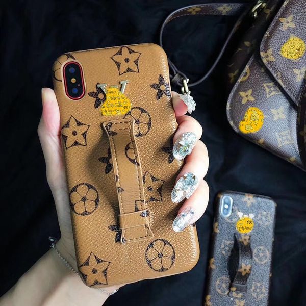 

grade brand designer phone case for iphone 11 pro max xs max xr x 6 7 8 plus leather case
