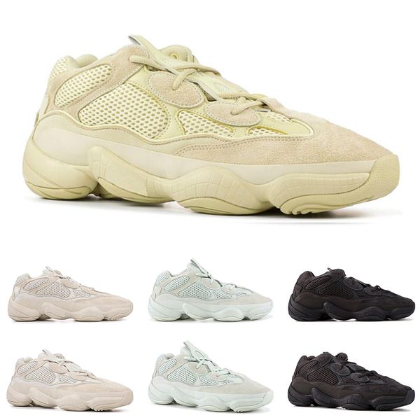 

500 кроссовок для мужчин, женщин BLUSH SALT SUPER MOON YELLOW UTILITY BLACK Desert Rat замша 3M светоотражаю