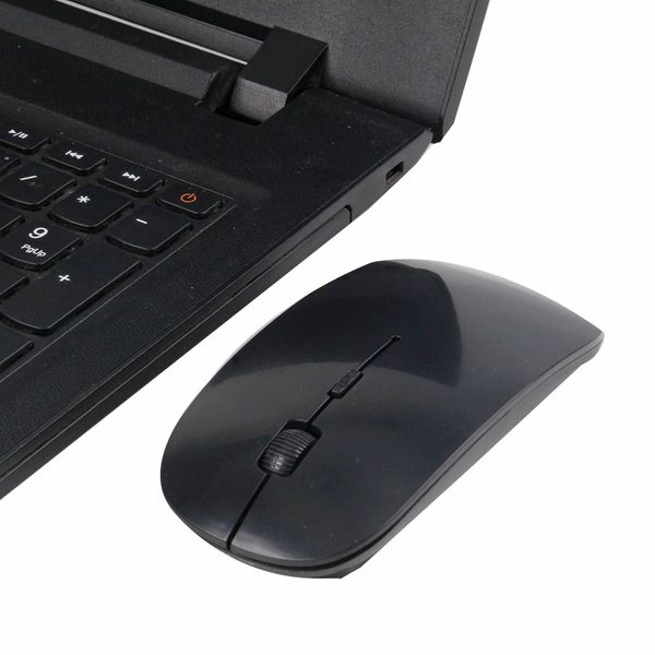

2019 wireless mouse ultra thin usb optical wireless mouse 2.4g receiver super slim mouse cordless computer pc lapdeskst