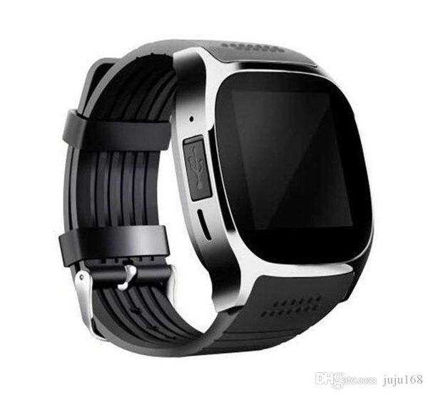 

t8 bluetooth smart watch with camera facebook support sim tf card call sport smart watche for ios android smart wearable technology with box