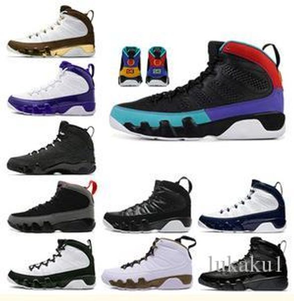 

Cair 1 JORDAN 1 9 9s мужские баскетбольные кроссовки LA Bred OG Антрацит Хлорофилл The Spirit с ЧЕР